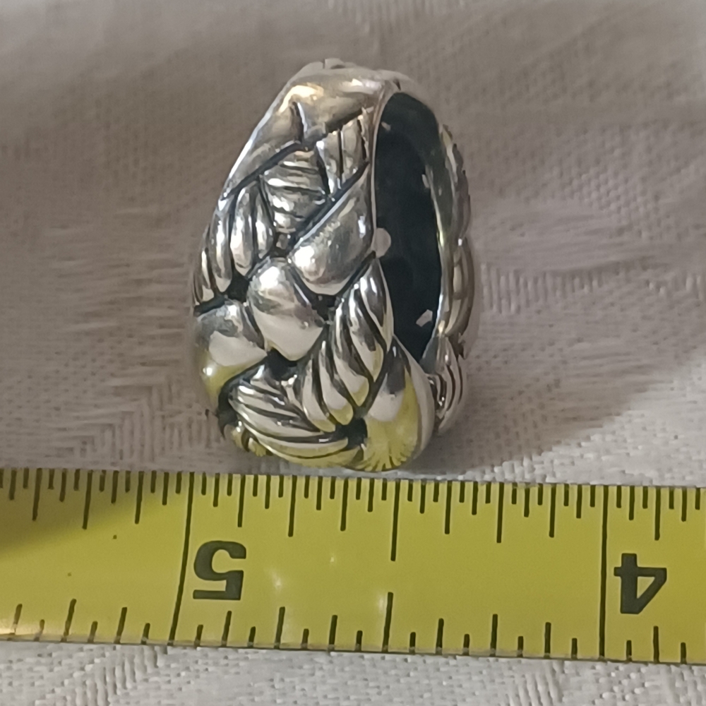 David Yurman Belmont Curb Chain Ring, SS, Size 6 - Picture 15 of 15